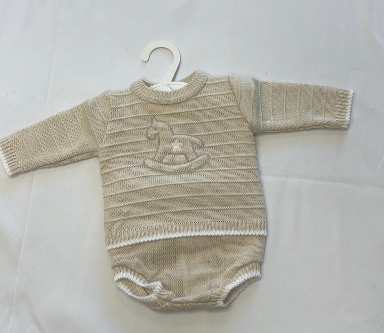 Baby Boy Rocking Horse Romper