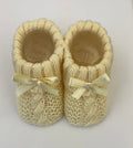 Yellow Baby Knitted Booties