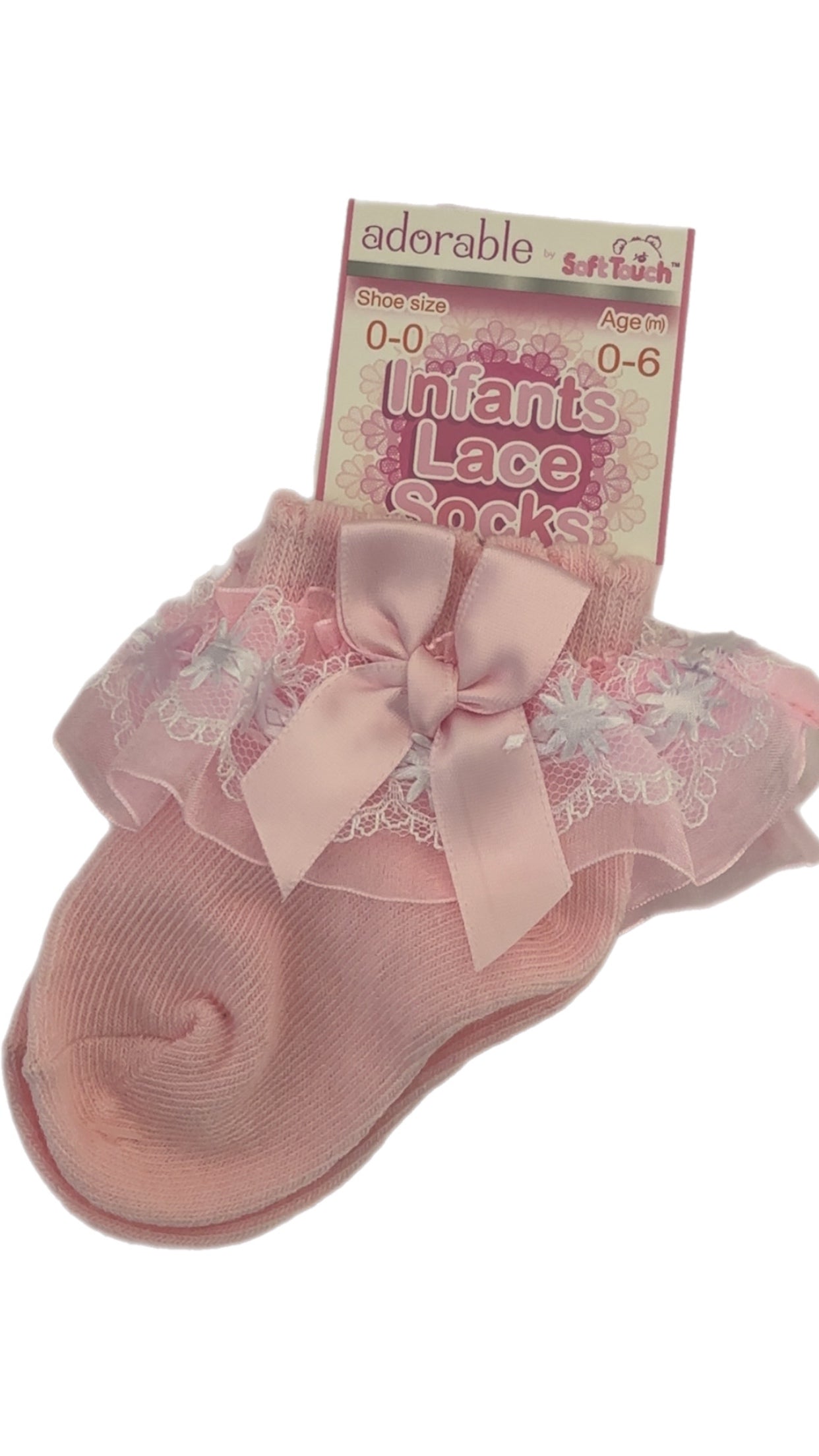 Pink Frilly Socks